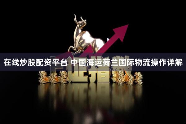 在线炒股配资平台 中国海运荷兰国际物流操作详解